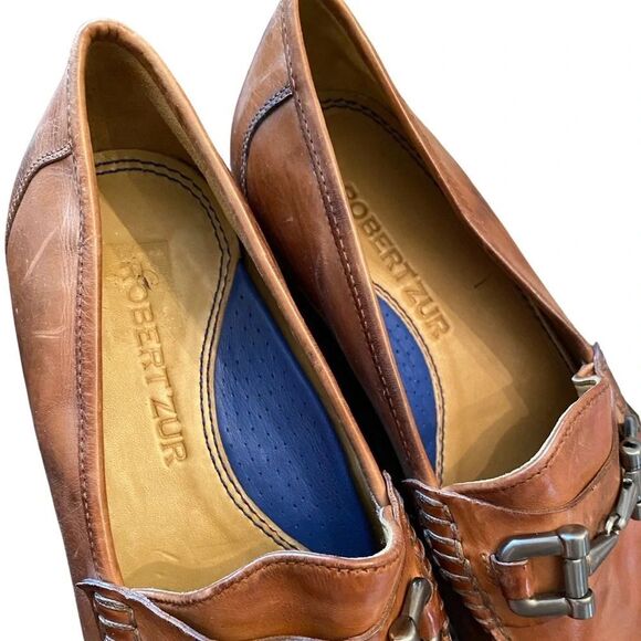 Robert Zur Patton Comfort Buckle Loafer Tan main image 6
